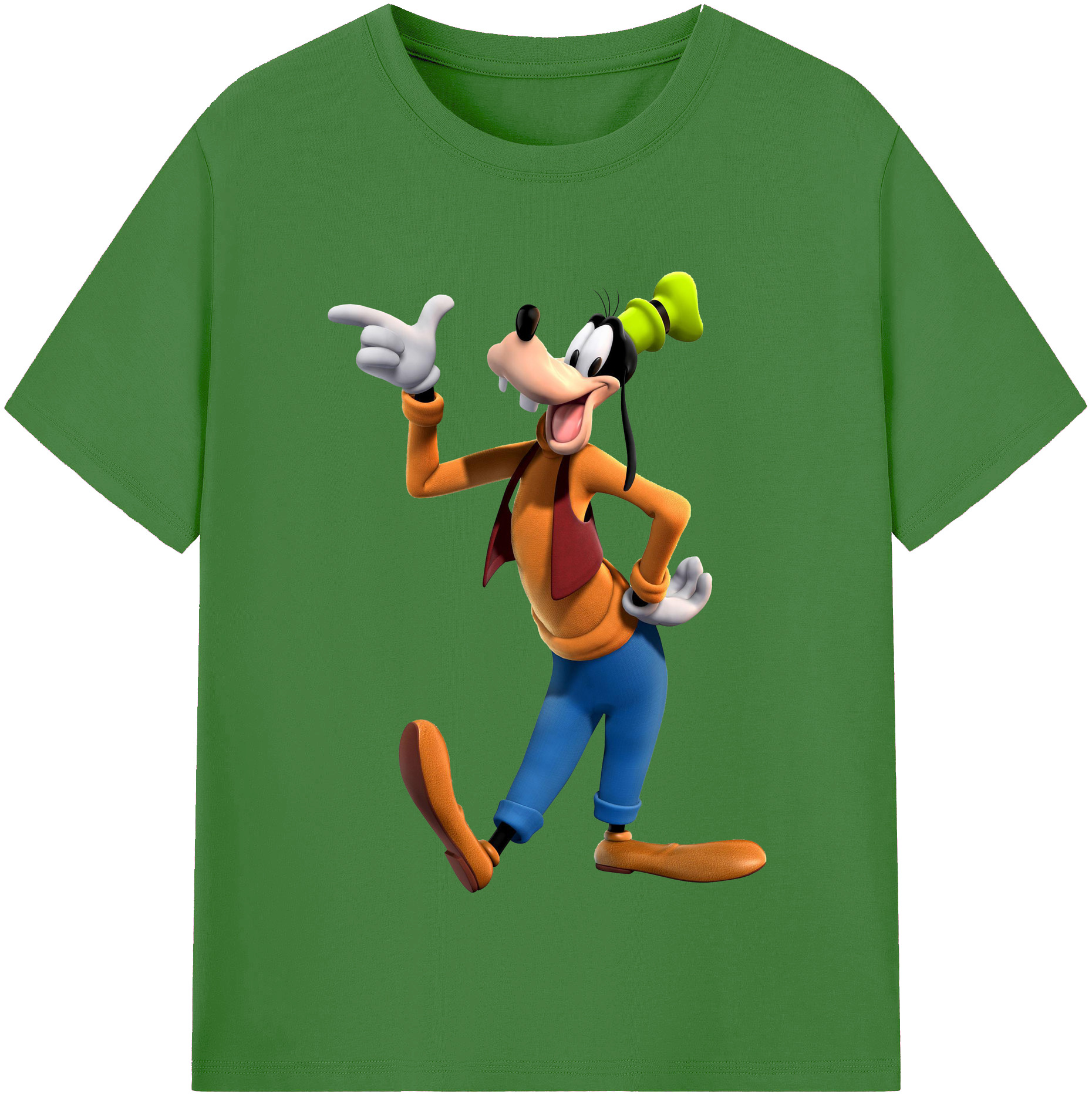 （画像用） ミッキーマウス Mickey Mouse レディースカジュアルプリントTシャツ（綿100％）